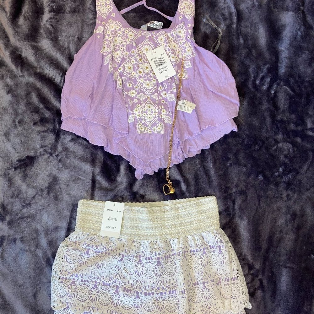 Knitworks Tank Top and Shorts Set